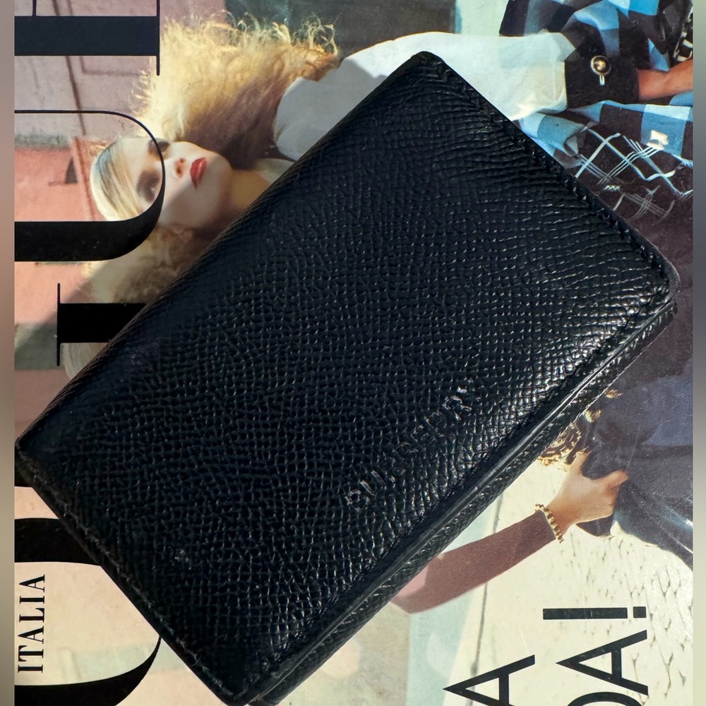 Authentic ✨BURBERRY✨ Black tri-fold wallet.